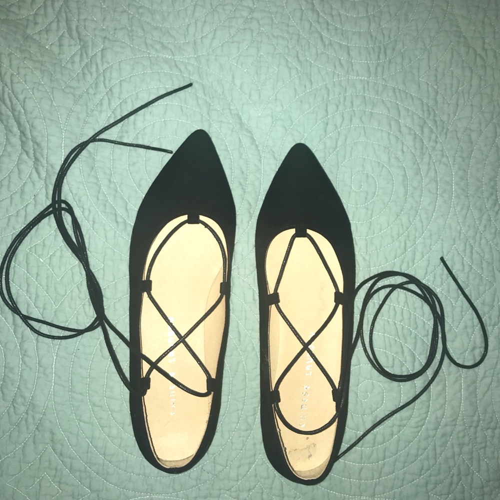 Black Chinese Laundry ballerina flats